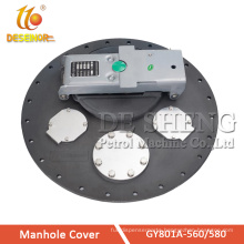 Aluminum/Stainless Steel Fuel Tanker Manhole Cover